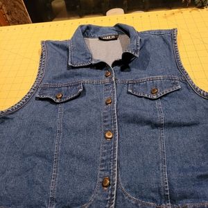 Denim vest